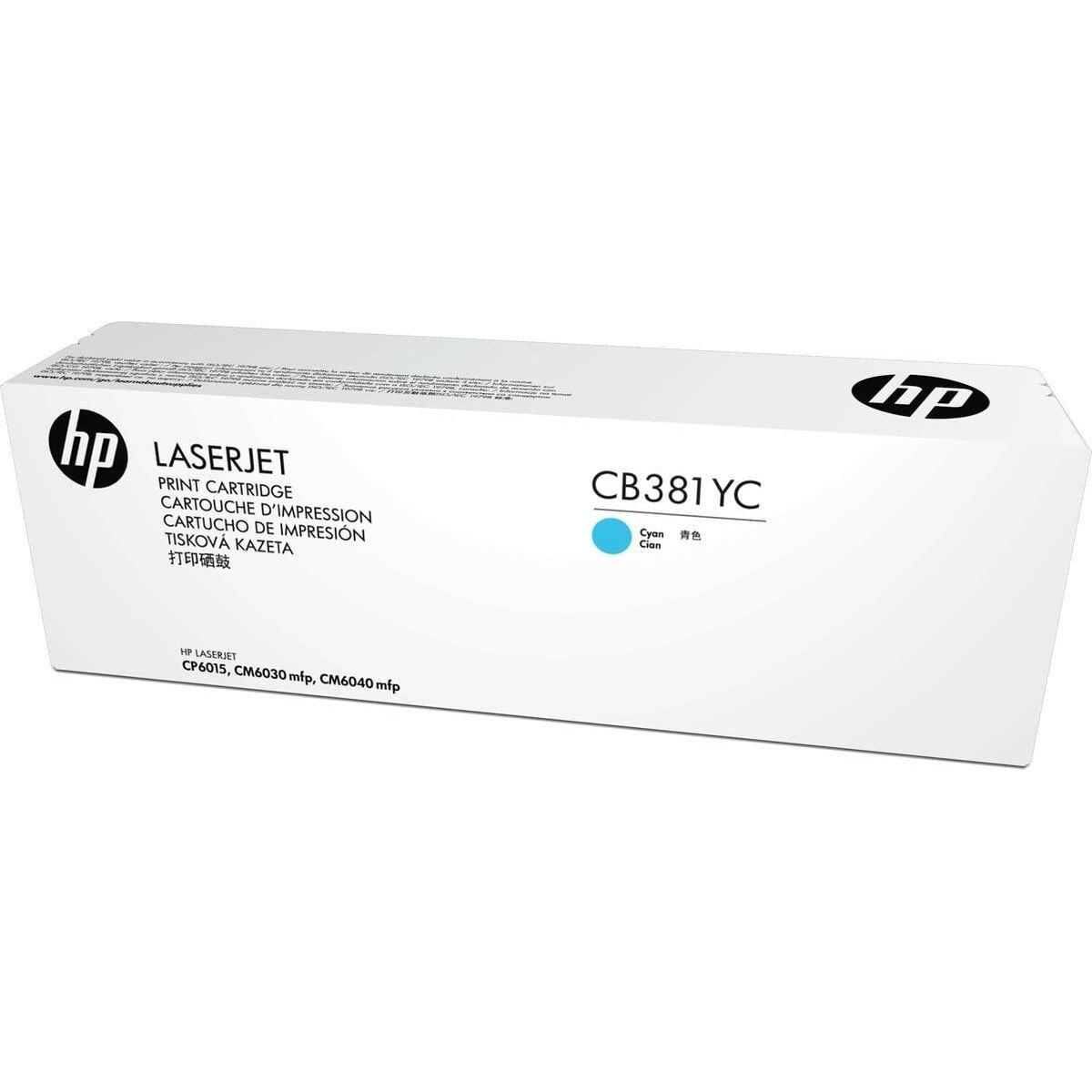 Original toner HP CB381YC Cyan