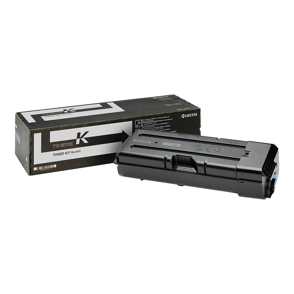 Kyocera Tonerkassette sort 70.000 sider TK-8705K Modsvarer: N/A