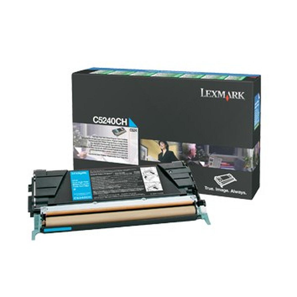 Original toner Lexmark 00C5240CH Cyan