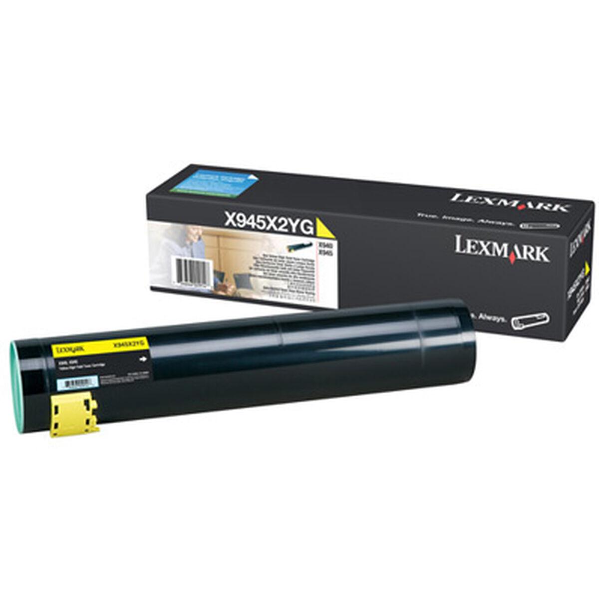 Toner Lexmark X-940/x-945 Gul Sort