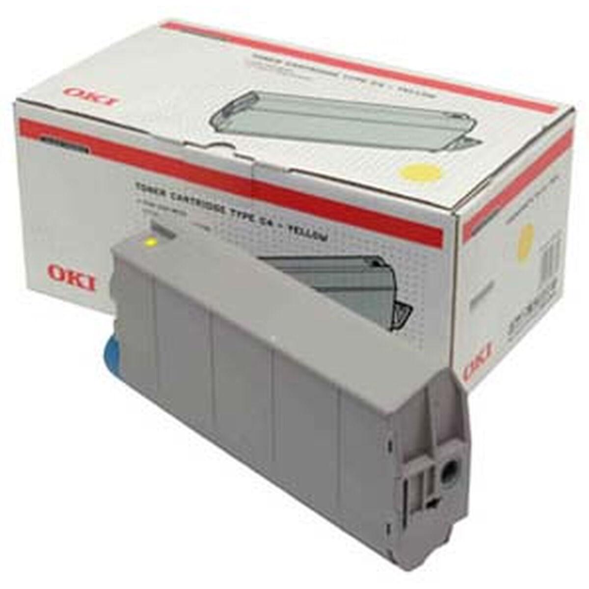 OKI toner C7100/C7300/C7500 - gul, original (10.000 sider)