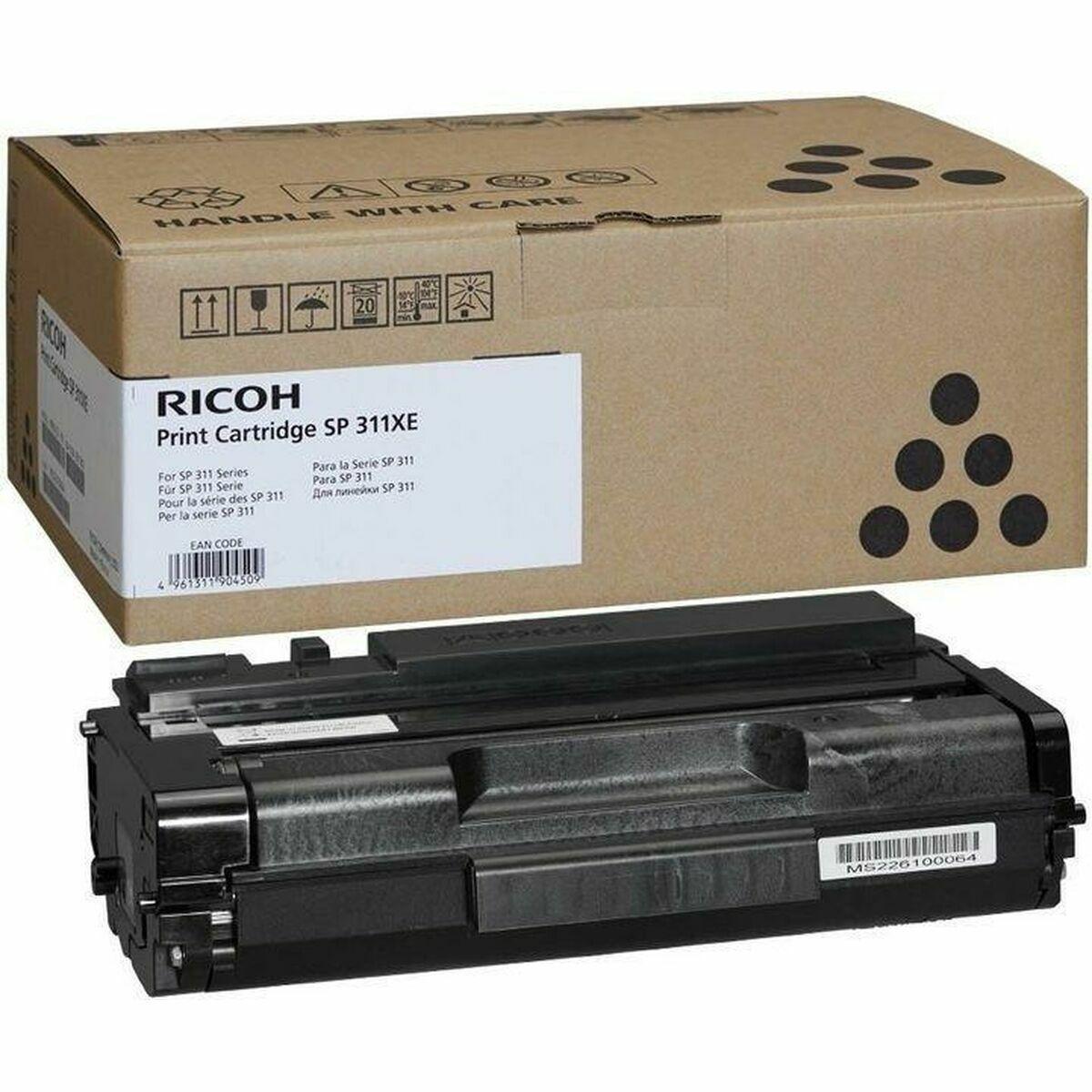 Ricoh Tonerkassette sort 6.400 sider 821242 Modsvarer: N/A