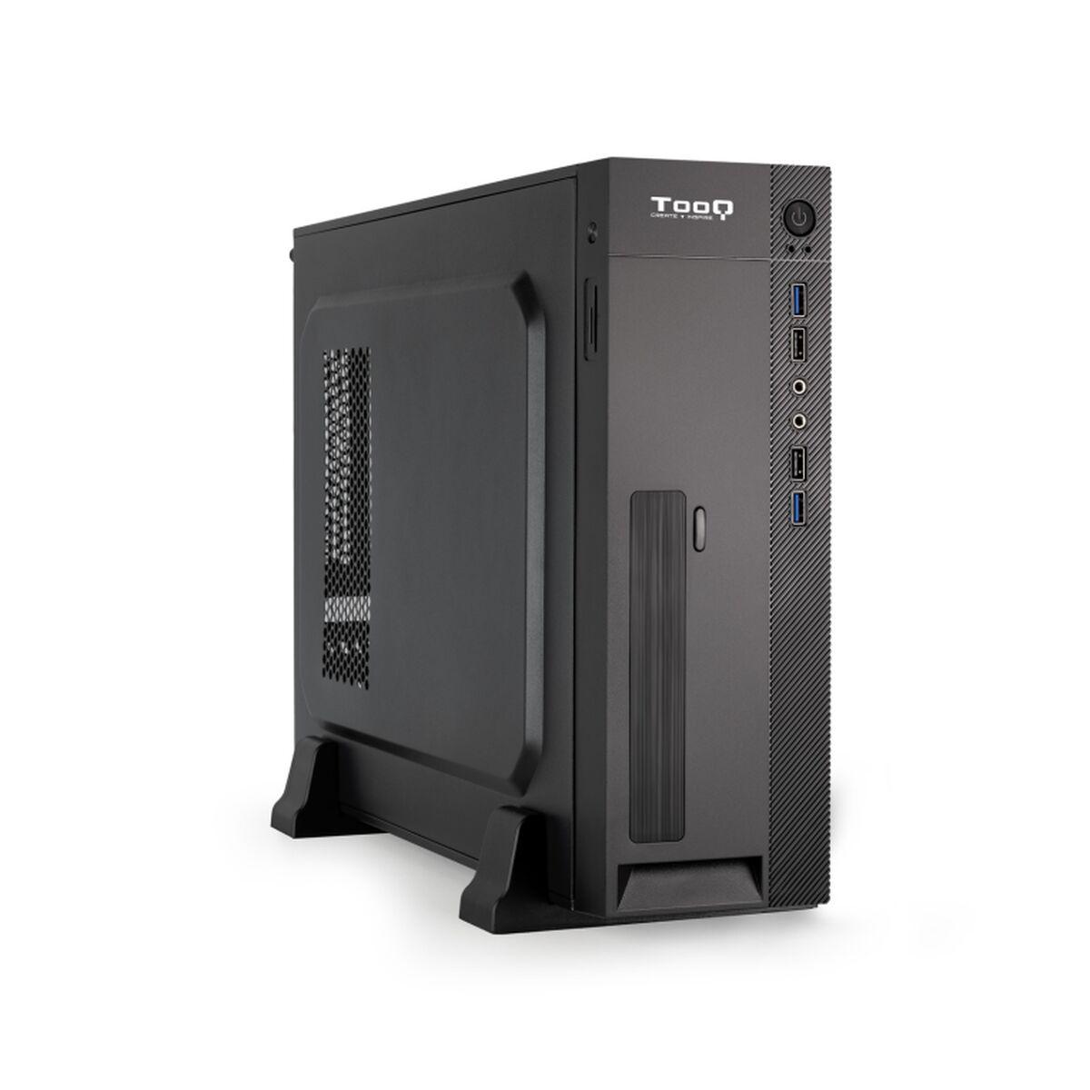 TooQ TQC-3008U3C mini-tower pc-kabinet ATX/mATX - sort (inkl. 500 W)