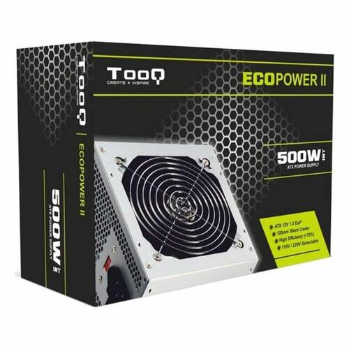 Strømforsyning TooQ TQEP-500S-INT ATX 500W ATX 500 W RoHS