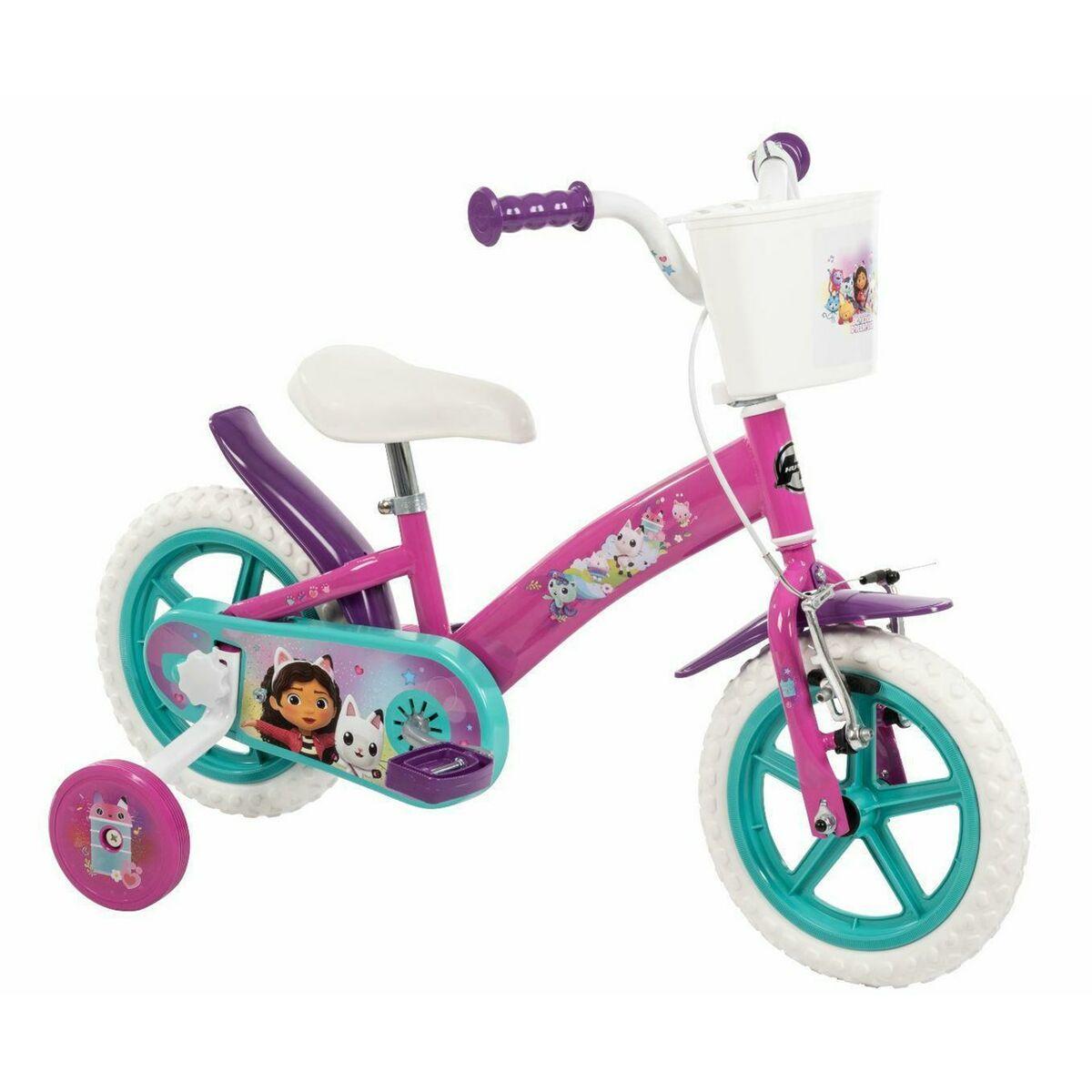 Børnecykel Huffy 22493W Hvid Pink