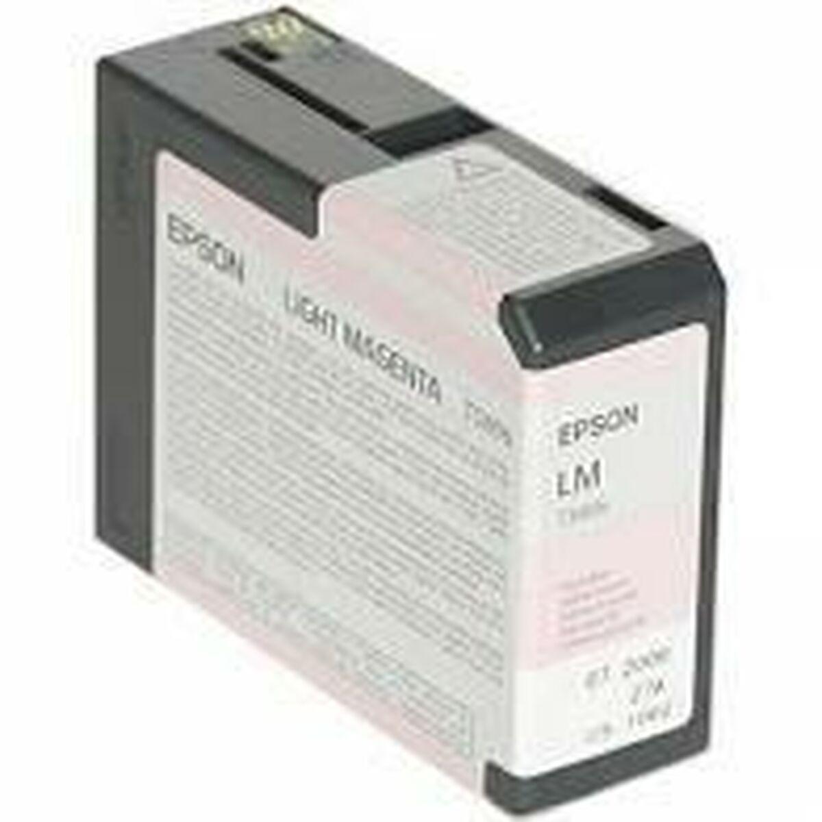 Epson C13T580600 blækpatron - Lys magenta (original)