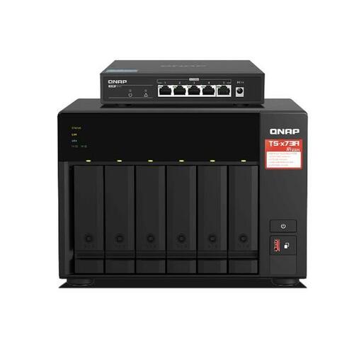 NAS-netværkslagring Qnap TS-673A-SW5T