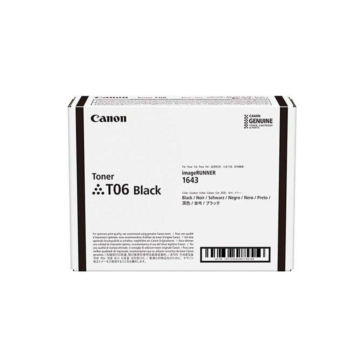 Canon T06 toner - sort (original) billede