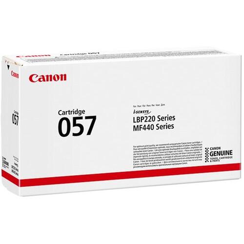 Original toner Canon 057 Sort