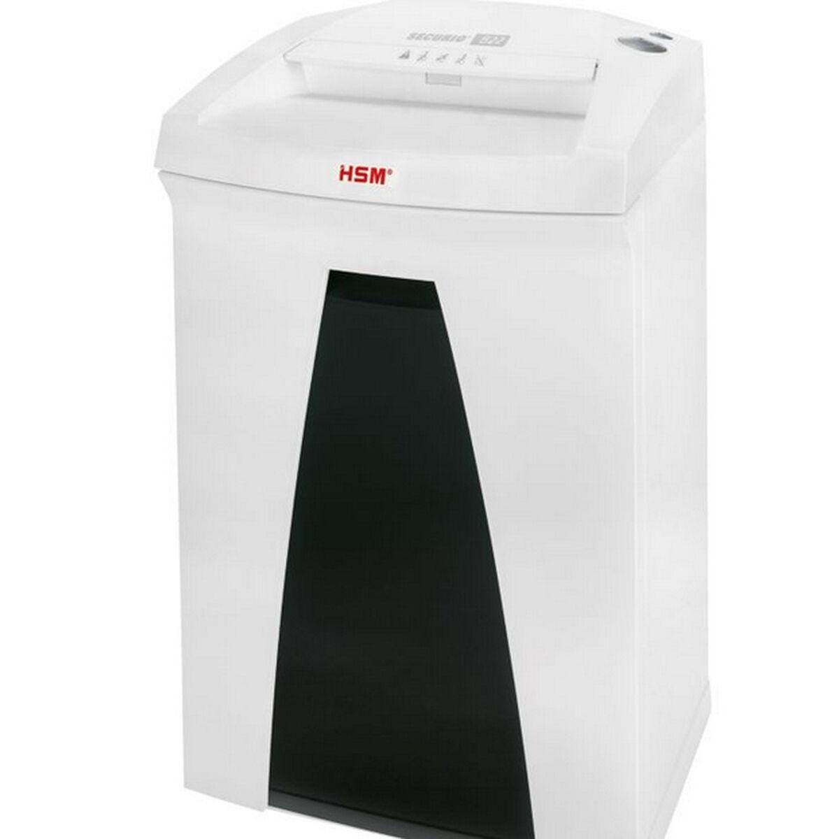 Hsm B22 papirmakulator - hvid, automatisk, 57 dB