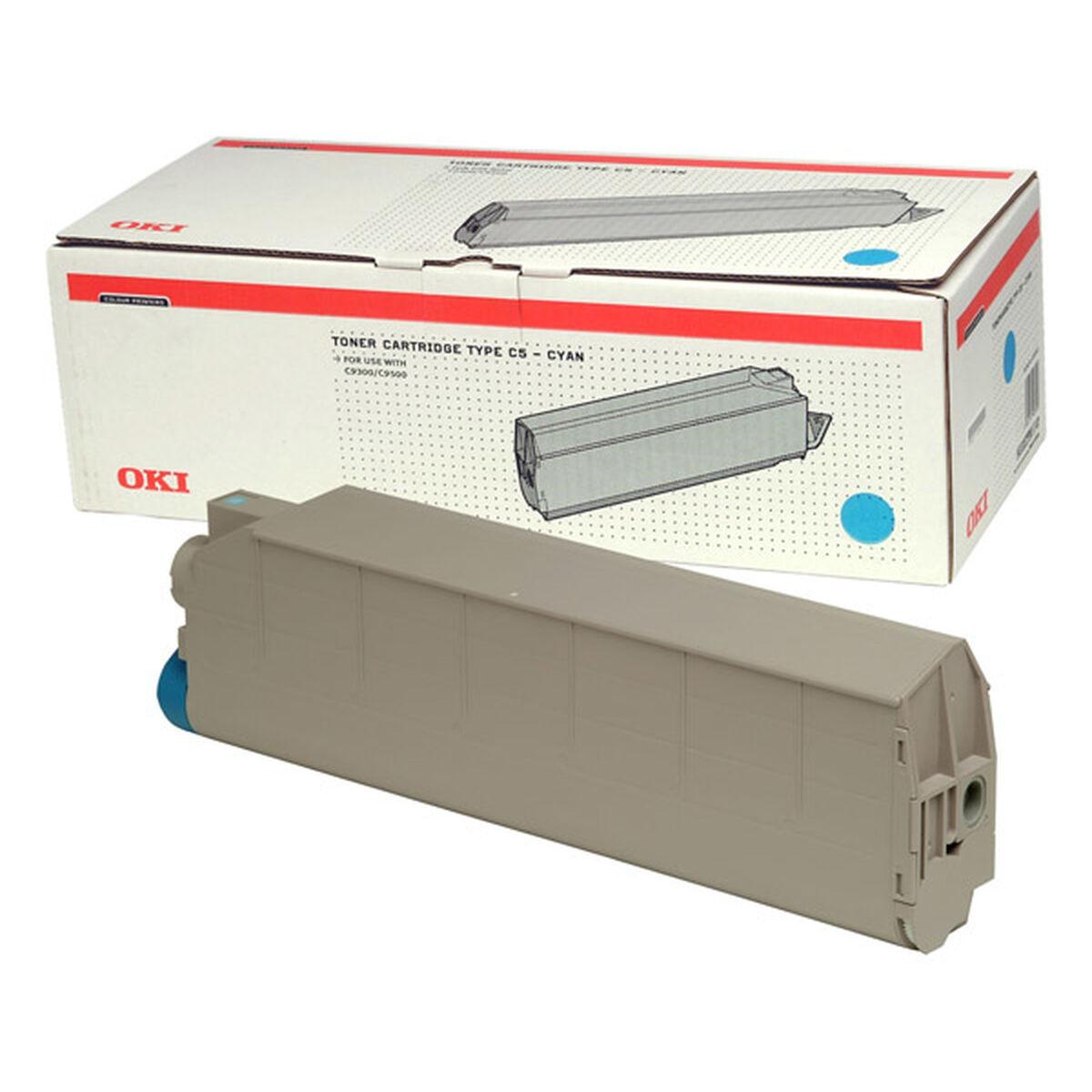 OKI toner C-9300/9500 - cyan (original) billede