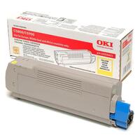 Original toner OKI 43324421 Gul