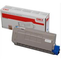 Original toner OKI C711 C710 C711WT Cyan