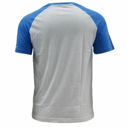 Kortærmet T-shirt til Mænd Converse Colour Block Raglan Rød 6-7 år