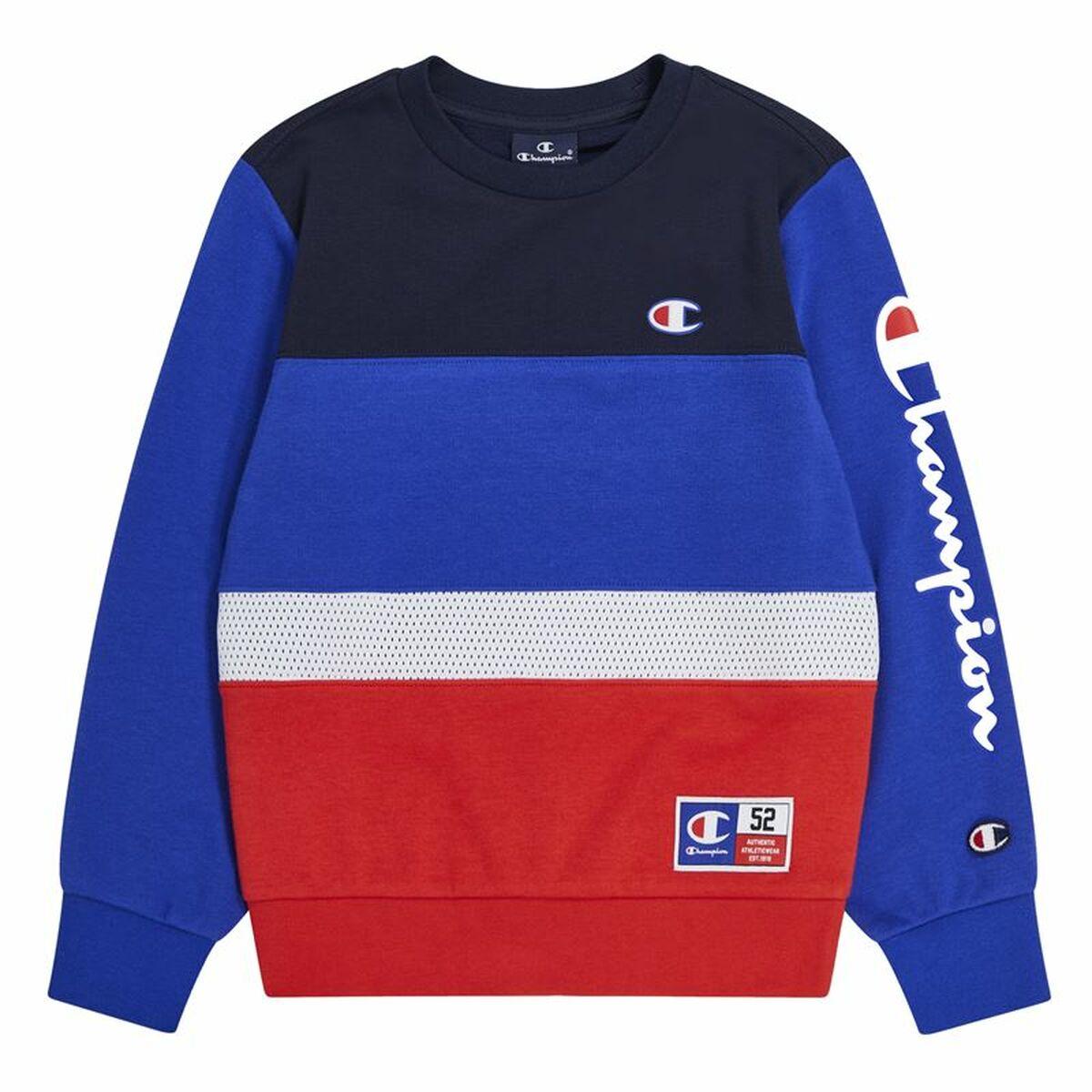 Hættetrøje Champion Crewneck Sort XL