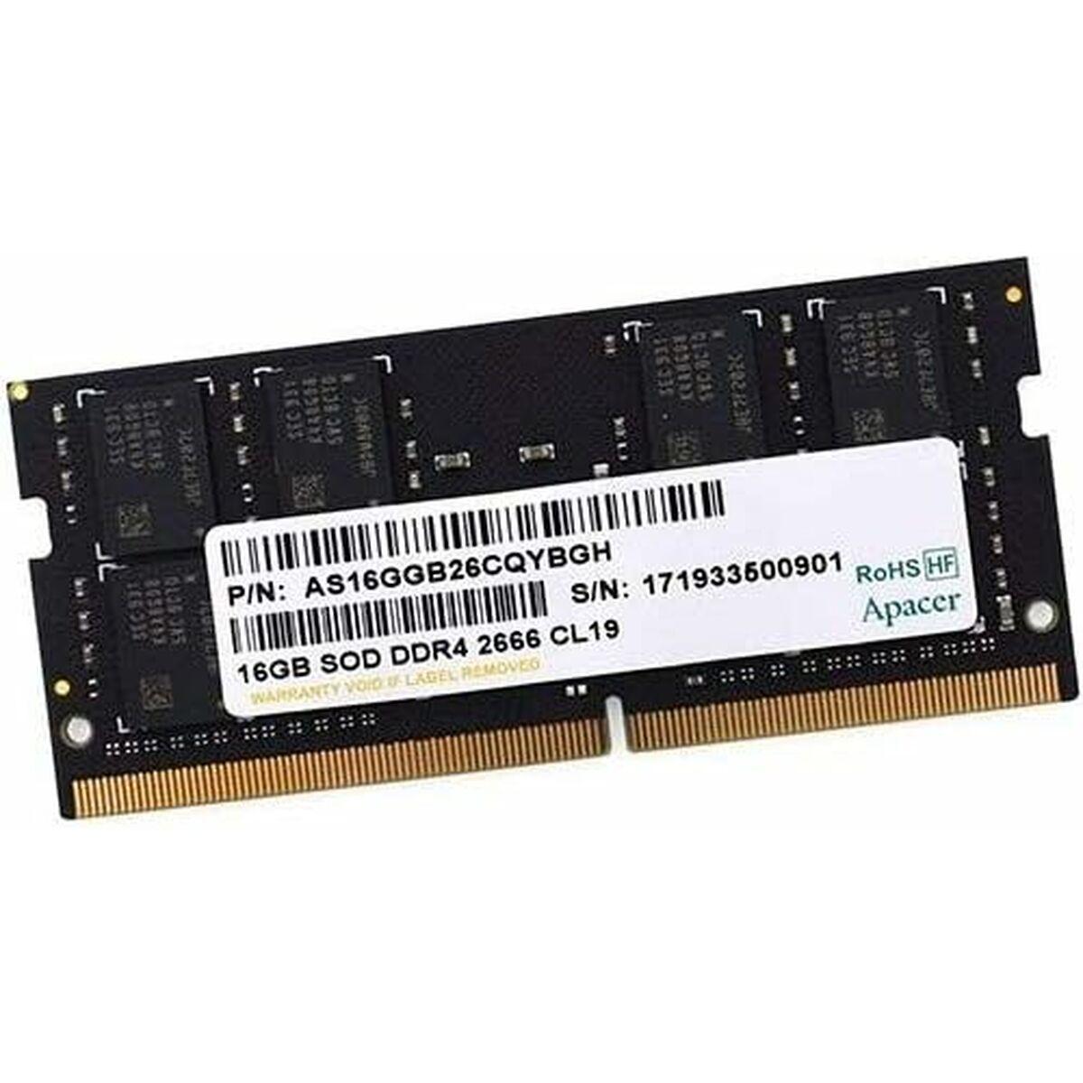 RAM DDR4 til bærbar Apacer 16 GB 2666 MHz CL19 (SO-DIMM)
