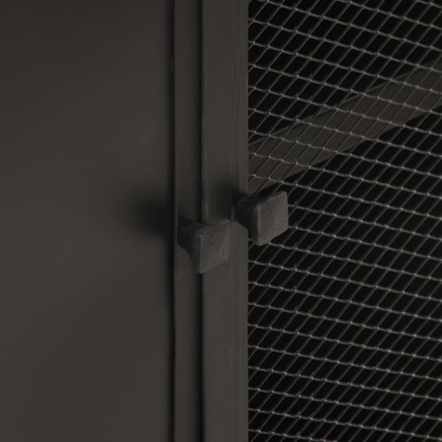 Skænk 60x35x78 cm massivt ru mangotræ