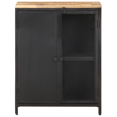 Skænk 60x35x78 cm massivt ru mangotræ