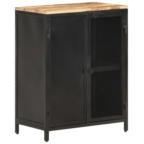 Skænk 60x35x78 cm massivt ru mangotræ