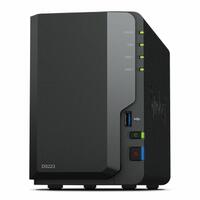 NAS-netværkslagring Synology DS223 Sort