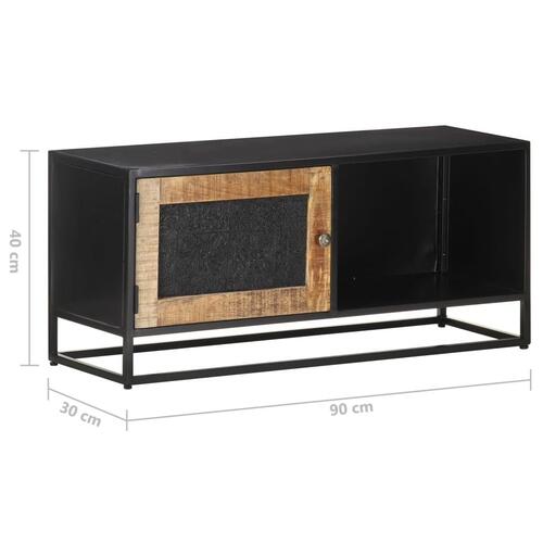 Tv-skab 90x30x40 cm ru mangotræ