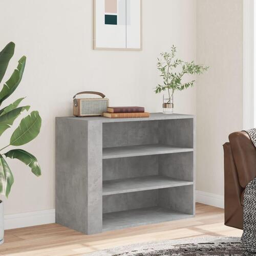 Vægskab 75x35x60 cm konstrueret træ betongrå