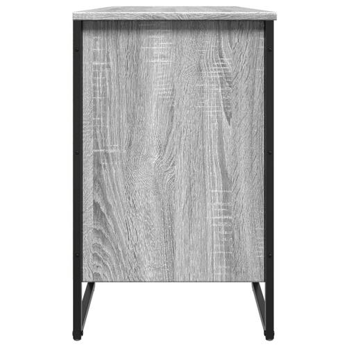 Skoreol 90x38x61,5 cm konstrueret træ grå sonoma-eg