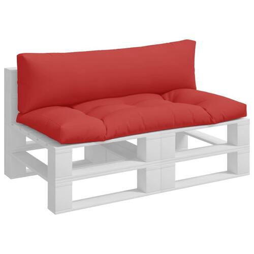 Pallehynder 2 stk. stof rød