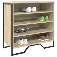 Skoreol 80x38x78 cm konstrueret træ sonoma-eg