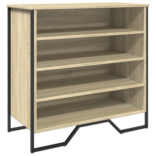 Skoreol 80x38x78 cm konstrueret træ sonoma-eg