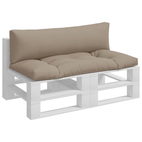 Pallehynder 2 stk. stof gråbrun