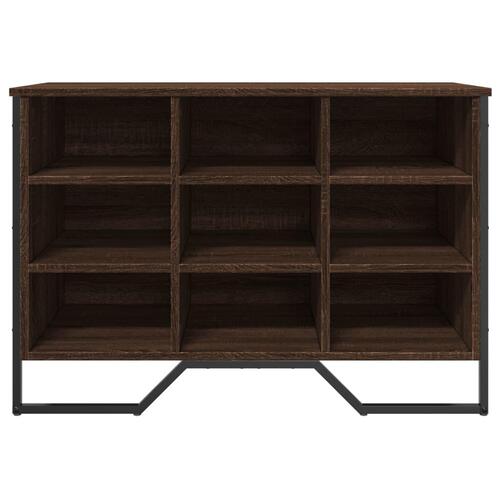 Skoreol 90x38x61,5 cm konstrueret træ brun egetræsfarve