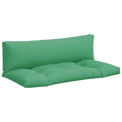 Pallehynder 2 stk. stof grøn