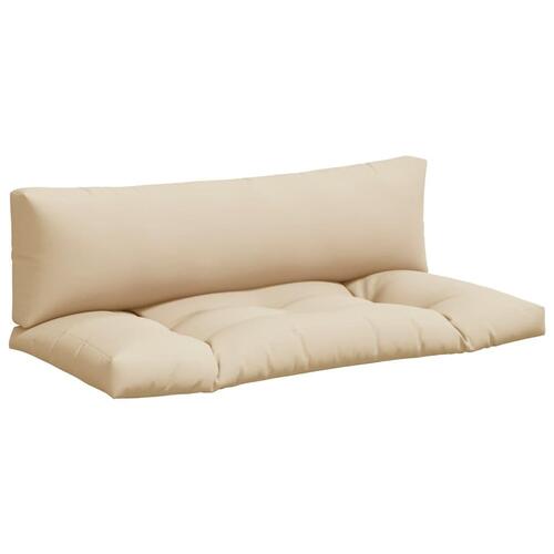 Pallehynder 2 stk. stof beige
