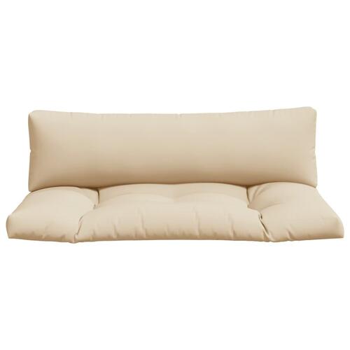 Pallehynder 2 stk. stof beige