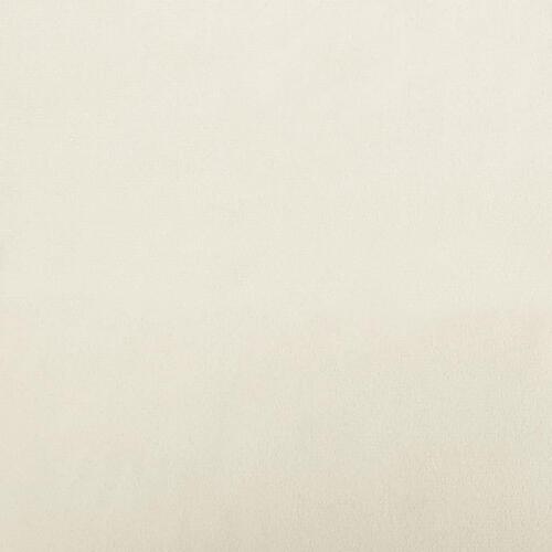 Hundeseng 70x45x33 cm velour cremefarvet
