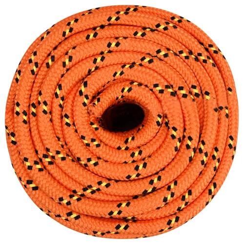 Tovværk til båd 16 mm 50 m polypropylen orange