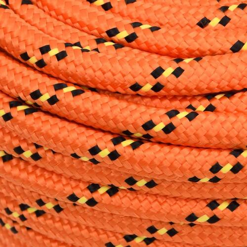Tovværk til båd 16 mm 50 m polypropylen orange