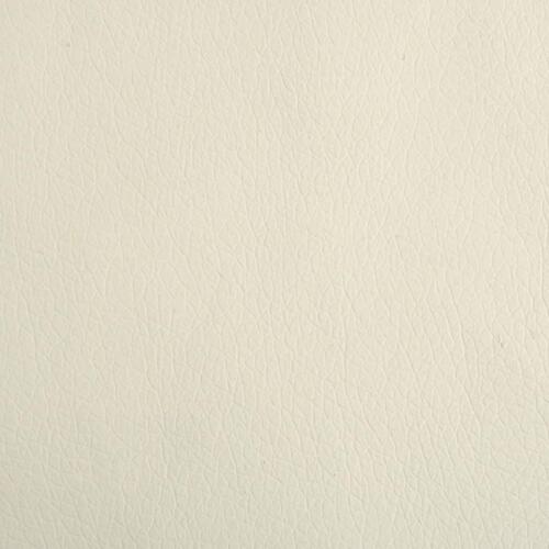 Hundeseng 60x40x30 cm kunstlæder cremefarvet