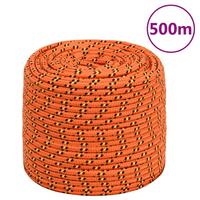 Tovværk til båd 6 mm 500 m polypropylen orange