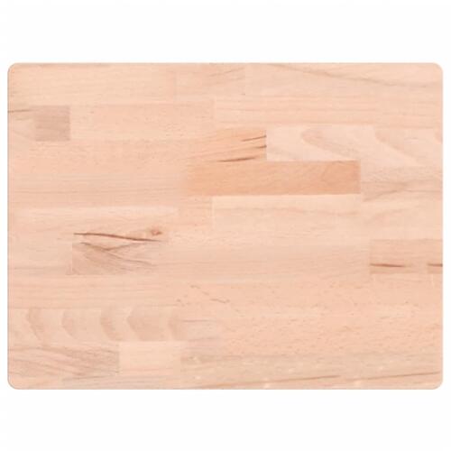 Skærebræt 40x30x4 cm massivt bøgetræ