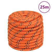 Tovværk til båd 18 mm 25 m polypropylen orange