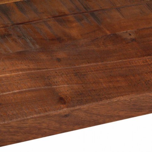 Bordplade 110x60x3,8 cm rektangulær massivt genbrugstræ