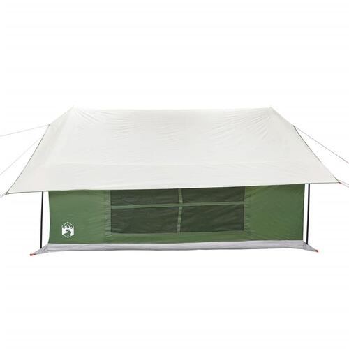 5-personers campingtelt vandafvisende grøn