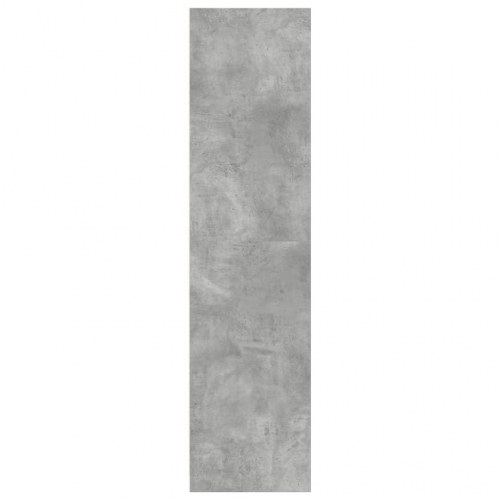 Klædeskab 80 x 50 x 200 cm - betongrå
