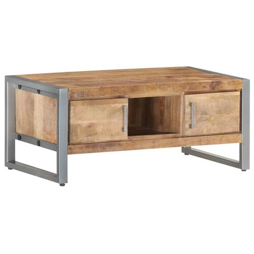 Sofabord 95x50x40 cm ru mangotræ