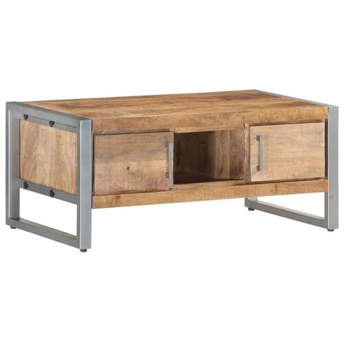 Sofabord 95x50x40 cm ru mangotræ