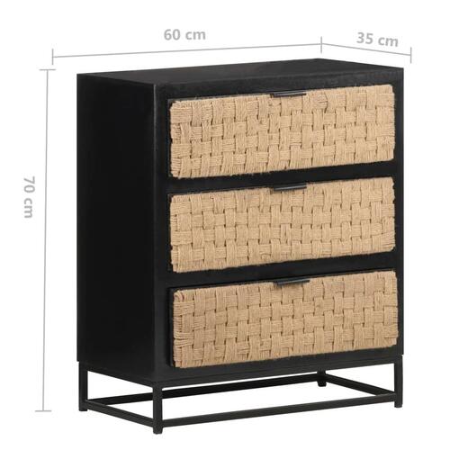 Skænk 60x35x70 cm massivt mangotræ