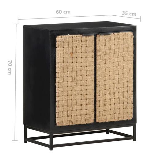 Skænk 60x35x70 cm massivt mangotræ