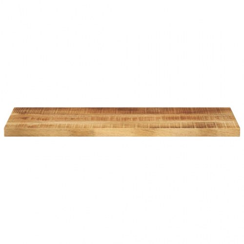 Bordplade 80x30x2,5 cm rektangulær massivt ru mangotræ